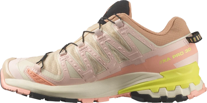 Salomon XA Pro 3D V9 GTX hazelnut/english rose/safety yellow (Damen)