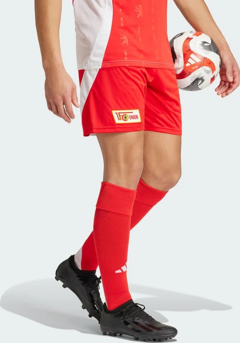 adidas 1. FC Union Berlin 2024/2025 Heimshorts vivid red/white (Herren)