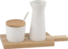Räder Kleine Freunde "Herz" Milch-/Zucker-Set, 4-tlg.