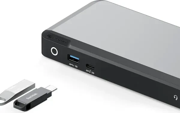 Alogic MX2 USB-C Dual Display DP Alt. Mode Docking Station - With 100W Power Delivery, USB-C 3.1 [Buchse]