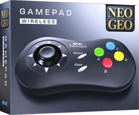 SNK Neo Geo AES+ Wireless Gamepad schwarz