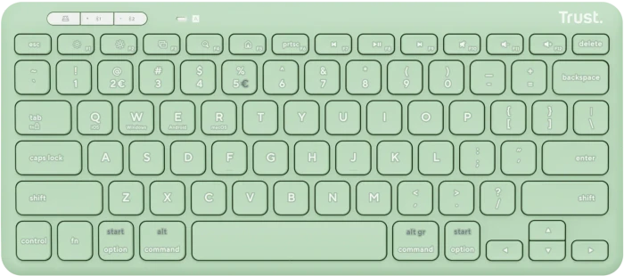 Trust Lyra Compact Wireless Keyboard, US