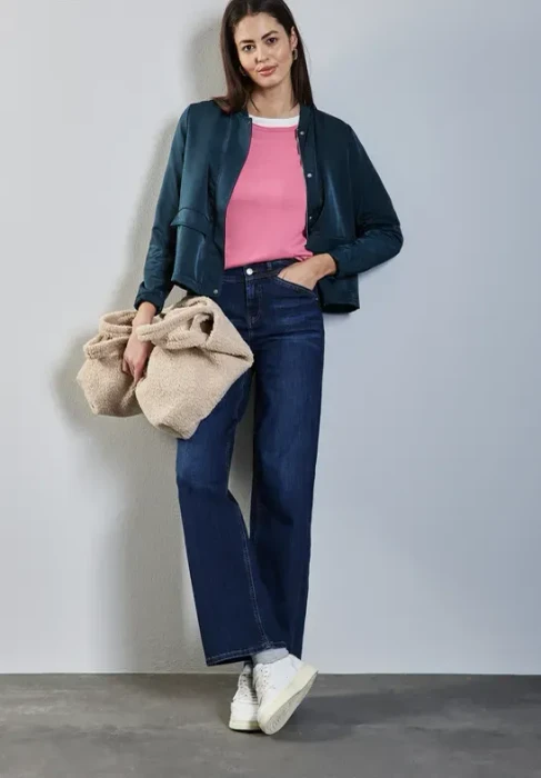 Street One Noreen Strickpullover sunset pink (Damen)
