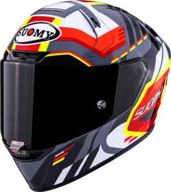 Suomy SR-GP Evo Infrared grau/rot/weiß/gelb