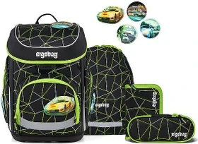 Ergobag Cubo CyBär Race 2026 Schulrucksack-Set, 5-tlg.