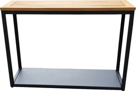 acamp Oslo Beistelltisch 75x23cm teak/anthrazit