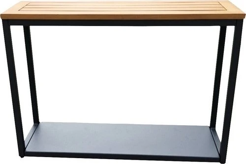 acamp Oslo Beistelltisch 75x23cm teak/anthrazit