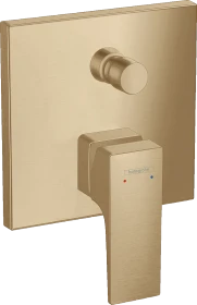 Hansgrohe Metropol Wannenmischerarmatur Unterputz mit Hebelgriff für iBox universal brushed bronze