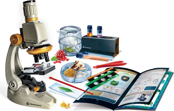 Clementoni Galileo Mein Mikroskop Deluxe