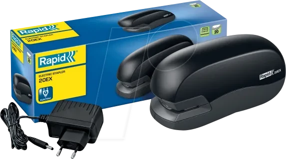 Rapid 20EX Elektro-Tischheftgerät, schwarz