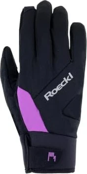 Roeckl Reichenthal 2 Fahrradhandschuhe black/soft purple (Junior)
