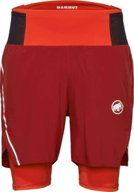 Mammut Aenergy TR 2in1 Laufhose kurz dark mammut red/black (Herren)