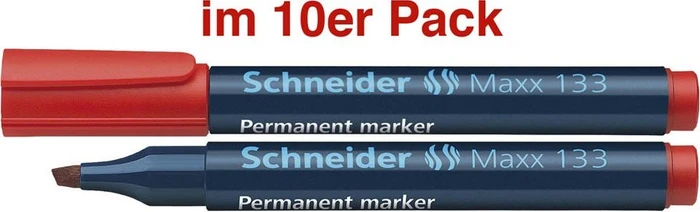 Schneider Maxx 133 Permanentmarker rot