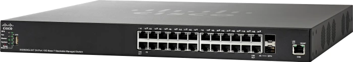 Cisco SG350XG Rackmount 10G Managed Switch, 22x RJ-45, 2x RJ-45/SFP+