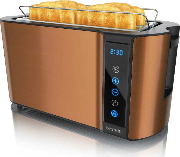 Arendo Frukost Touch Doppel-Langschlitz-Toaster