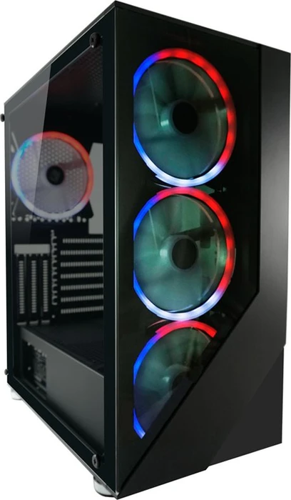 LC-Power Gaming 803B Shaded_X, Glasfenster