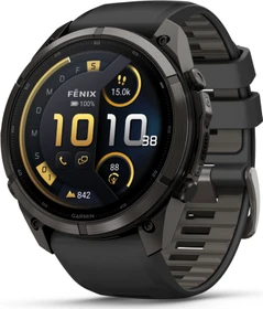 Garmin Fenix 9 Pro inReach 51mm carbon grey dlc titanium/black-pebble grey