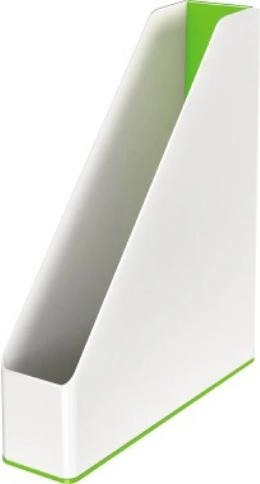 Leitz WOW Duo Colour Stehsammler, A4, weiß/grün (53621054)