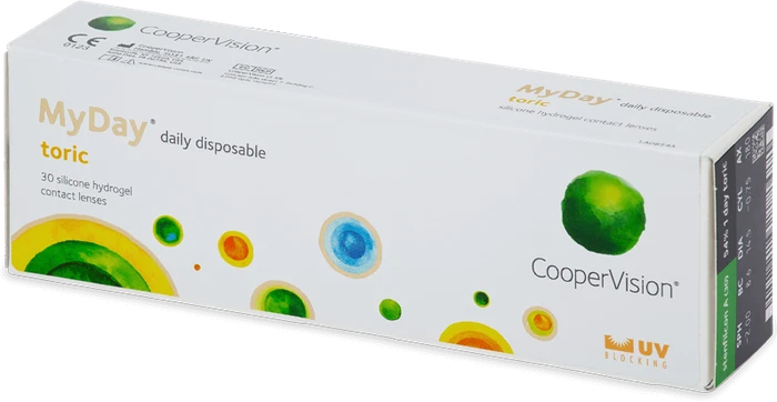Cooper Vision Myday daily disposable toric