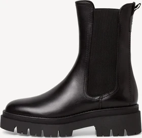 Tamaris Leather Chelsea Boots schwarz (Damen)
