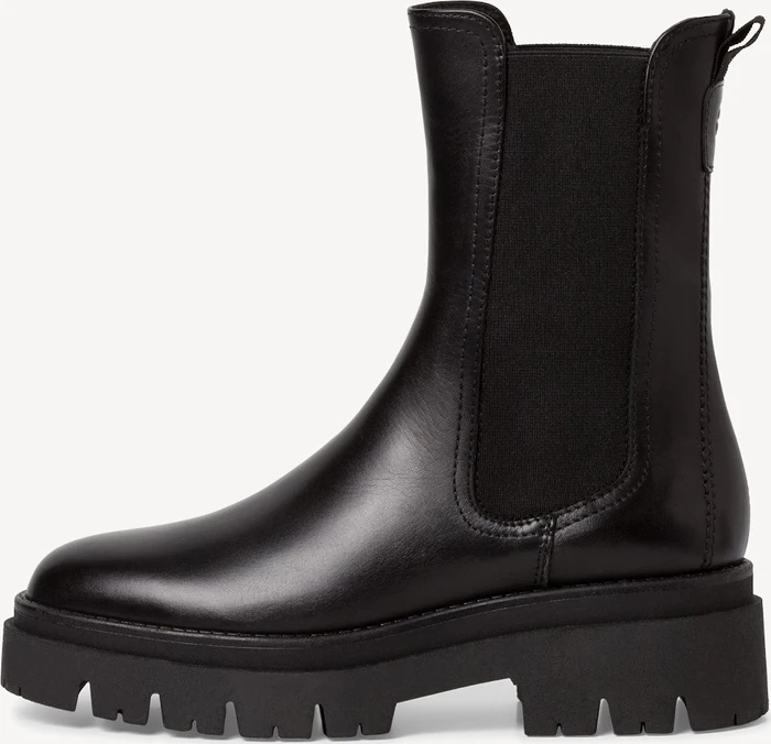 Tamaris Leather Chelsea Boots schwarz (Damen)