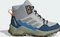 adidas Terrex AX4R Mid grey two/reflective silver/glow blue (Junior) Vorschaubild