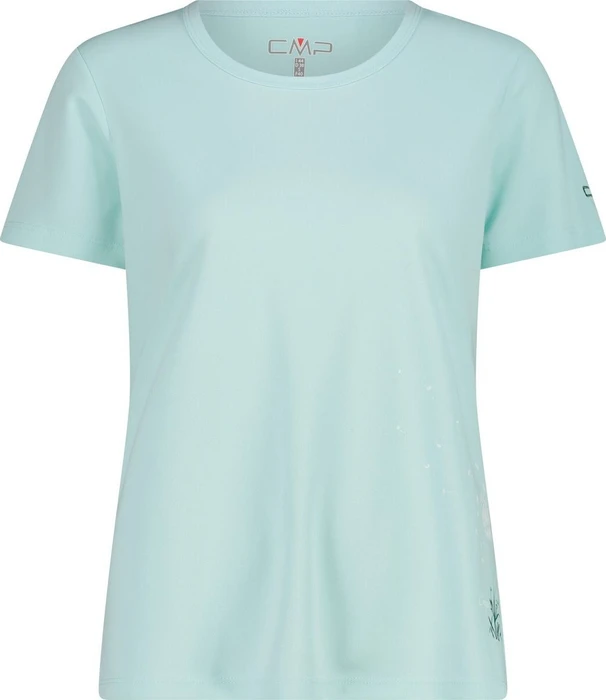 CMP Piqué Print Funktionsshirt kurzarm opale (Damen)