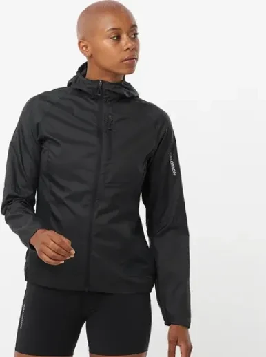 Salomon Bonatti Cross Wind Funktionsjacke deep black (Damen)