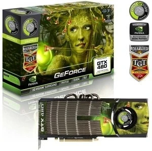 Point of View GeForce GTX 480 TGT Charged Single Fan, 1.5GB GDDR5, 2x DVI, Mini HDMI
