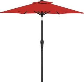 Doppler Life 180 Sonnenschirm 185cm chili