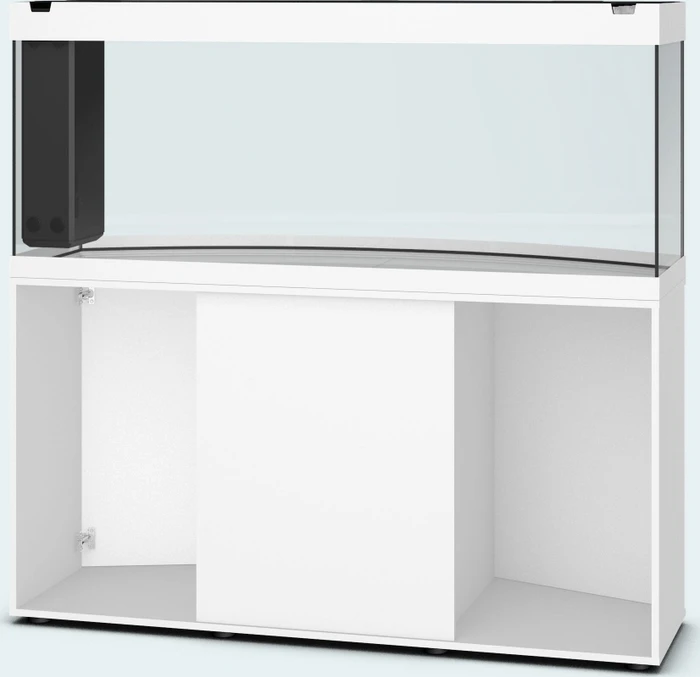 Juwel Vision 450 LED Aquarium-Set mit Unterschrank, weiß/weiß, 450l