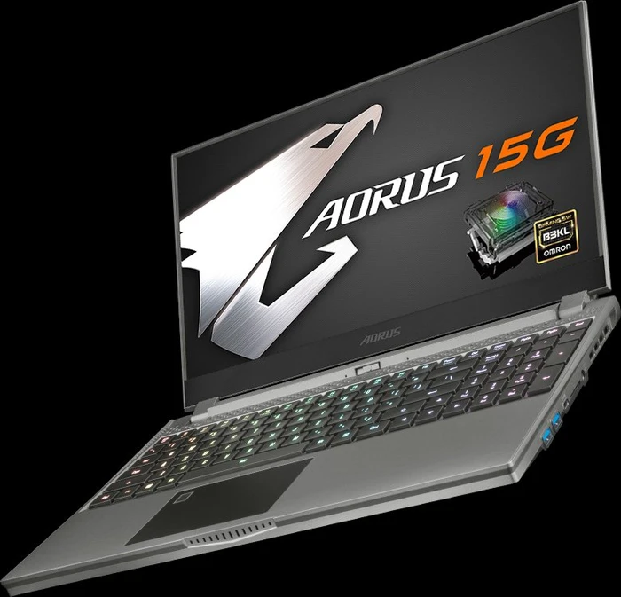 GIGABYTE AORUS 15G, Core i7-10750H, 16GB RAM, 512GB SSD, GeForce GTX 1660 Ti, FR