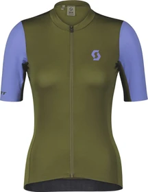 Scott RC Premium Trikot kurzarm fir green/dream blue (Damen)