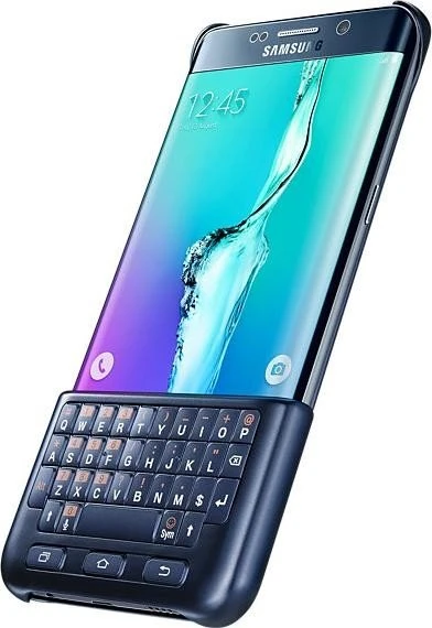 Samsung Keyboard Cover QWERTZ für Galaxy S6 Edge+ schwarz