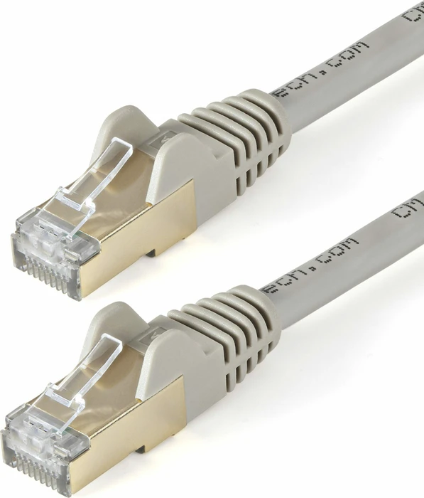 StarTech PVC Patchkabel, Cat6a, U/FTP, RJ-45/RJ-45, 2m, grau