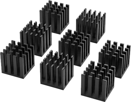 QNAP Heatsink Kühlkörper für M.2 SSD, 15x15mm, 8 Stück