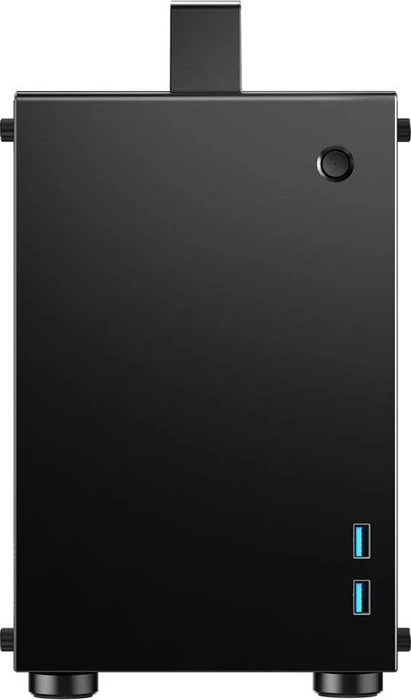 Jonsbo T8, schwarz, Glasfenster, Mini-ITX