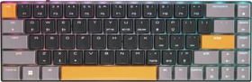 Cherry MX-LP 2.1 Compact Wireless/orange, schwarz/grau, MX LOW PROFILE RGB SPEED, USB/Bluetooth, US (G80-3860LVAUS-2)