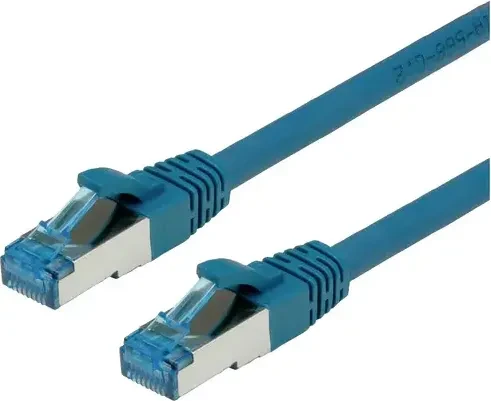 Value Patchkabel, Cat6a, S/FTP, RJ-45/RJ-45, 3m, blau (21.99.1953)