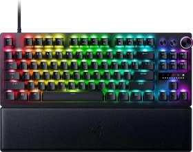 Razer Huntsman V3 Pro Tenkeyless, schwarz, LEDs RGB, Razer Analog Optical Switch Gen-2, USB, DE (RZ03-04980400-R3G1)