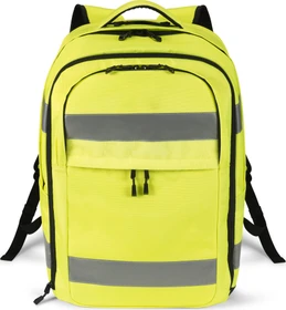 Dicota Hi-Vis 32-38 Liter, Notebook Rucksack, gelb