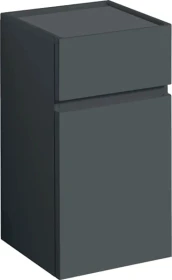 Geberit Renova Plan Seitenschrank 39x70x36cm, 1 Türe, 1 Schublade, lava