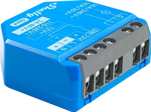 Shelly Gen4 1, Schaltmodul, WiFi