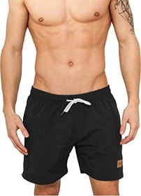 Urban Classics Block Badeshorts schwarz (Herren)