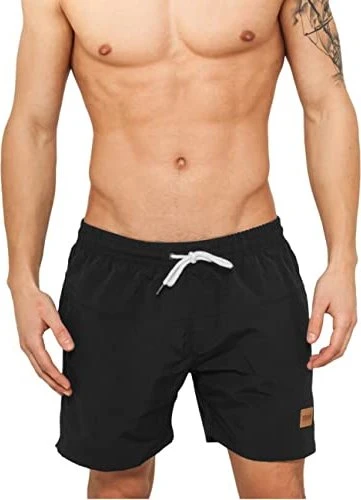 Urban Classics Block Badeshorts schwarz (Herren)