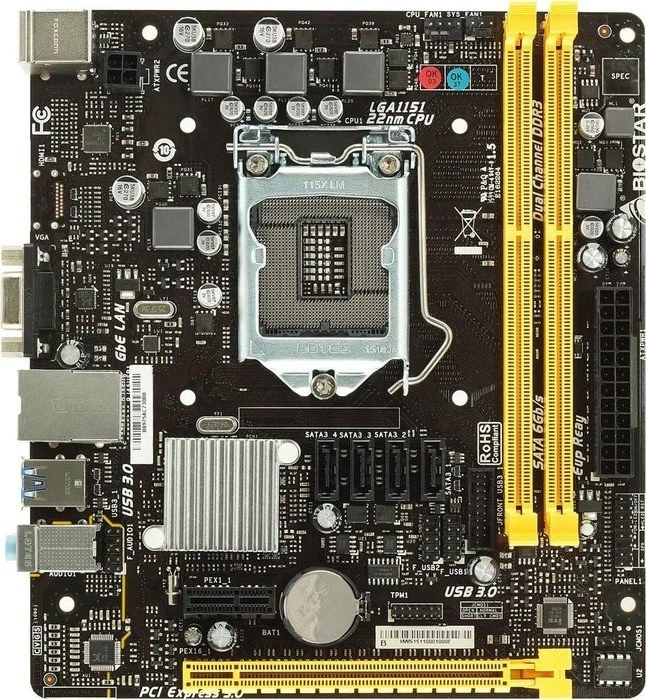 Biostar H110MGV3 (Intel 1151)