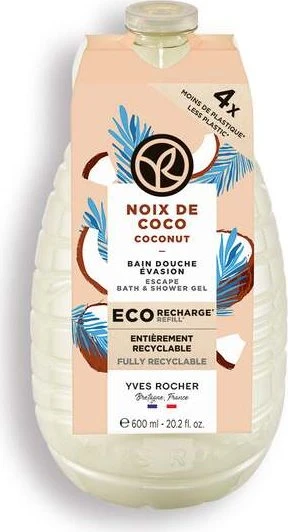 Yves Rocher Kokosnuss Duschgel Refill, 600ml (59939)