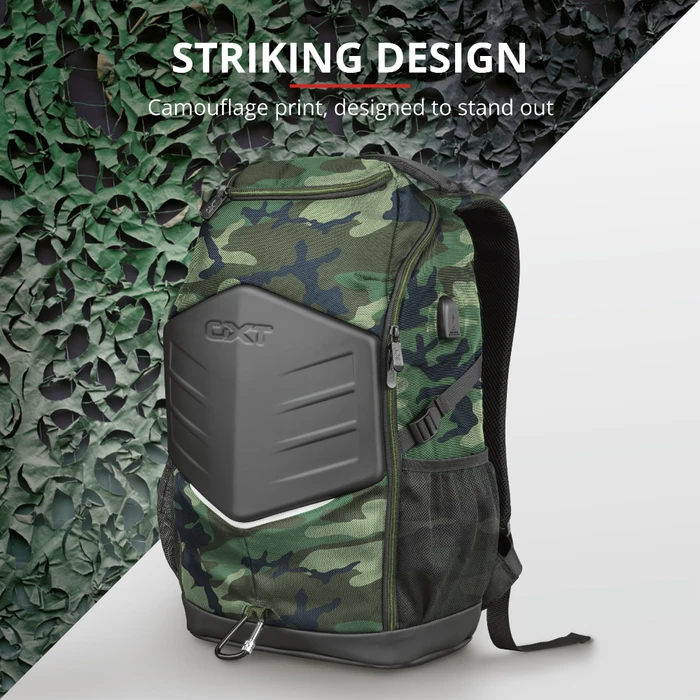 Trust Gaming GXT 1255 Outlaw Gaming Backpack, camouflage