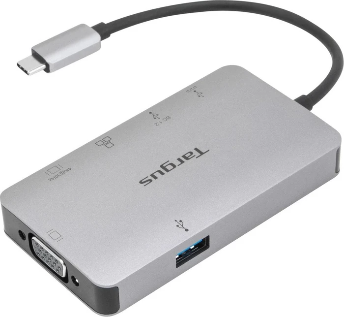 Targus USB-C DP Alt Mode Single Video 4K HDMI/VGA Docking Station, USB-C 3.0 [Stecker]