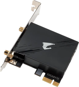 GIGABYTE GC-WBAX210, 2.4GHz/5GHz/6GHz WLAN, Bluetooth 5.2, PCIe x1